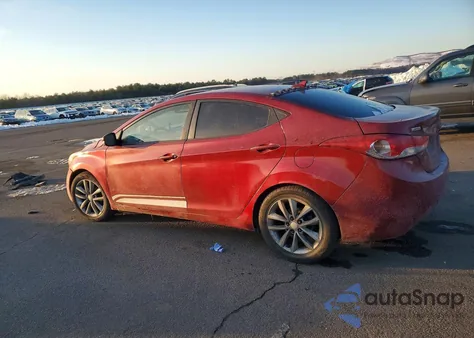 2013 Hyundai Elantra Gls из США, поврежденный, VIN KMHDH4AE6DU662994